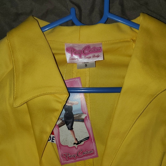 PUG yellow top BNWT - Picture 2 of 2